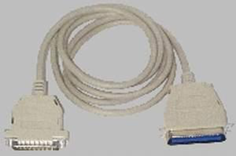 Lexmark Parallel 20' High Speed Bidirectional Cable 6m White printer cable