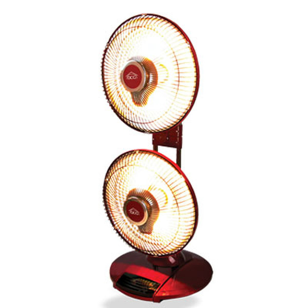 DCG Eltronic SA9722 Floor 1600W Red Fan electric space heater
