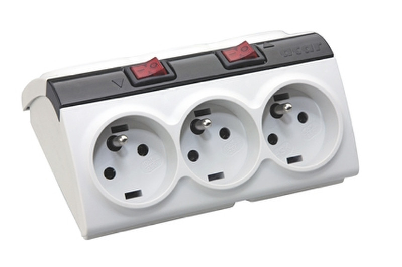Emos P53954 6AC outlet(s) 230V 3m Grey surge protector