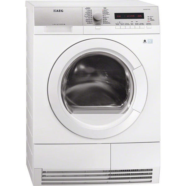 AEG T76385AH1 freestanding Front-load 8kg A+ Silver,White