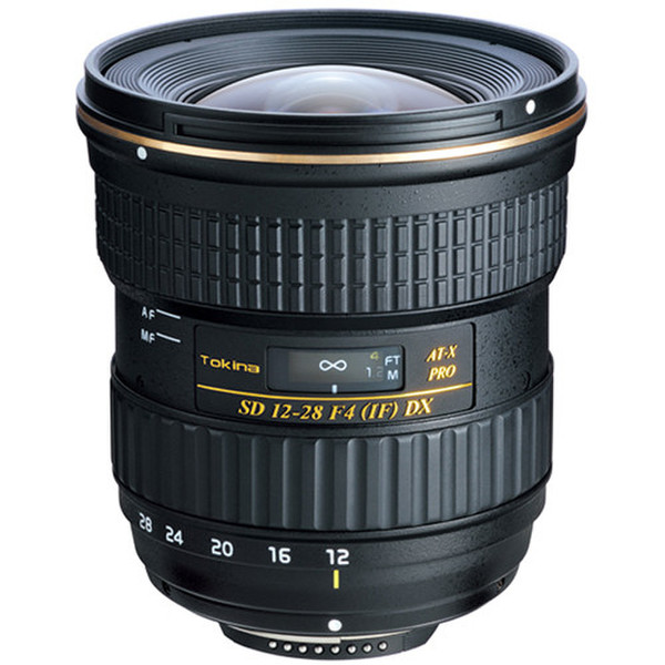 Tokina AT-X 12-28 PRO DX SLR Wide zoom lens Черный