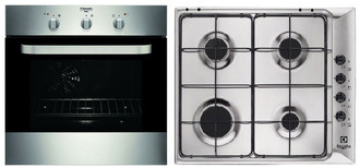 Electrolux F5650EX+PXL64EV Gas hob Electric oven Kochgeräte-Set
