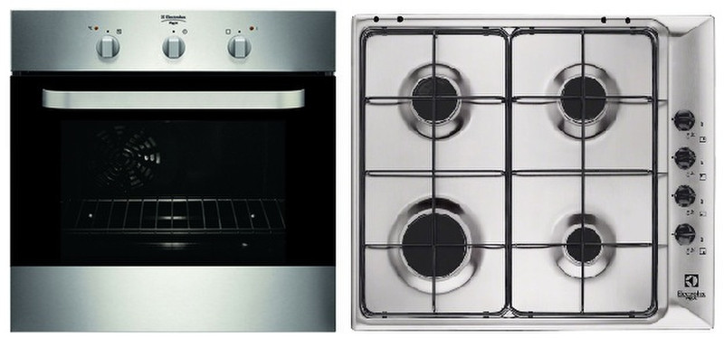 Electrolux F5650EX+PXL64EV Gas hob Electric oven Kochgeräte-Set