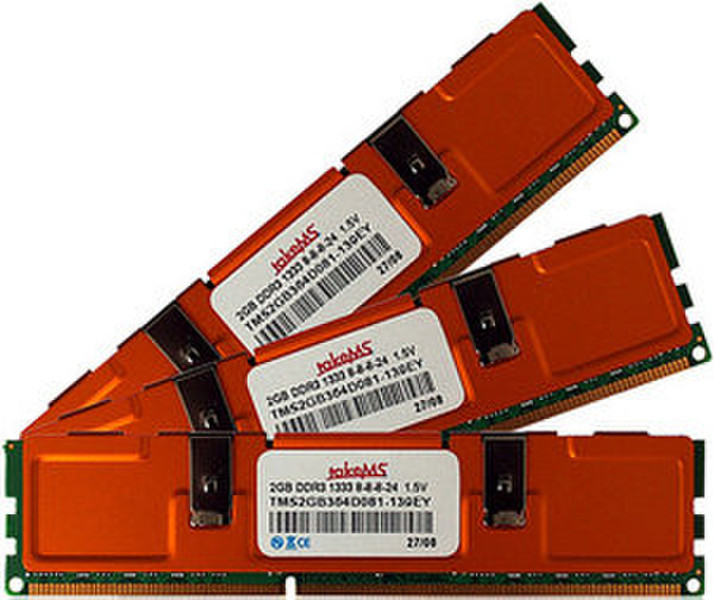 takeMS DDR3-1066 3GB DDR3 1066МГц модуль памяти
