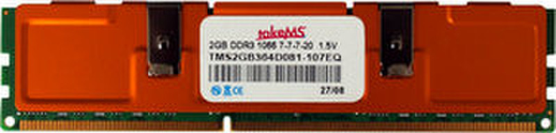takeMS DDR3-1066 2GB 2GB DDR3 1066MHz Speichermodul