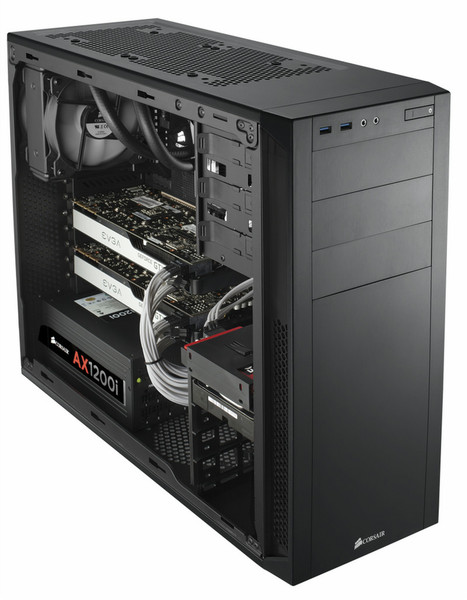 Corsair Carbide 200R Midi-Tower Black computer case