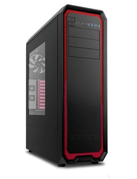 Antec Nineteen Hundred Full-Tower Black,Red computer case