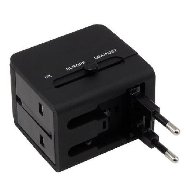 MCL PS-UNI/NZ Universal Universal Black power plug adapter