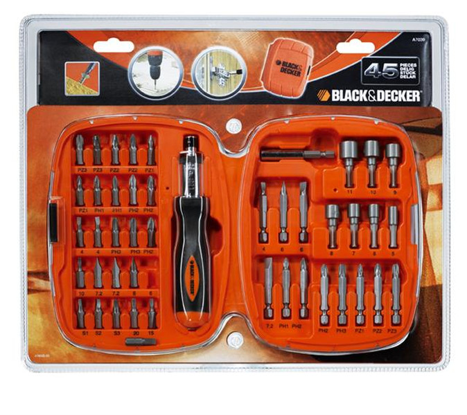 Black & Decker A7039-XJ Multi-bit screwdriver отвертка/набор отверток