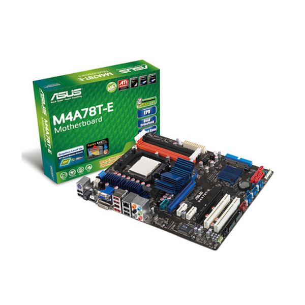 ASUS M4A78T-E AMD 790GX Socket AM3 ATX motherboard