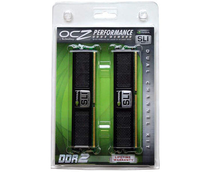 OCZ Technology DDR2 PC2-6400 4GB SLI-Ready CL4 Edition Dual Channel 4GB DDR2 800MHz Speichermodul
