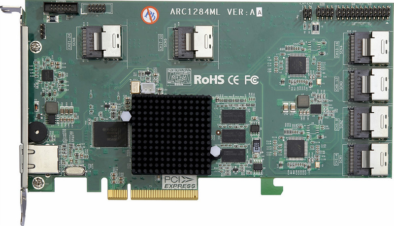 Areca ARC-1284ML-24 PCI Express x8 6Гбит/с RAID контроллер