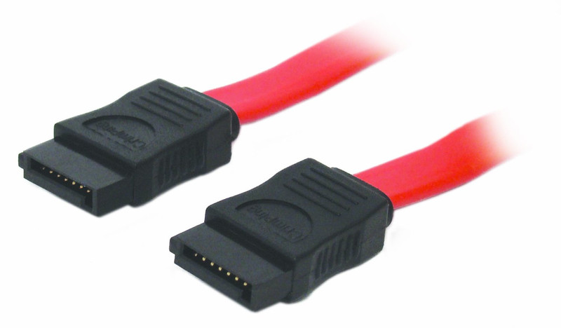 Omenex 491120 0.5m Red SATA cable