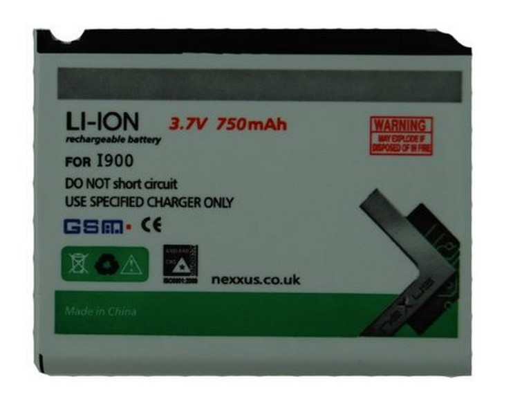 Nexxus 5051495089877 Lithium-Ion 750mAh 3.7V rechargeable battery