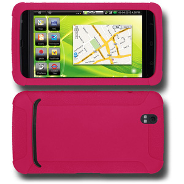 Amzer 89123 Cover case Силиконовый Розовый