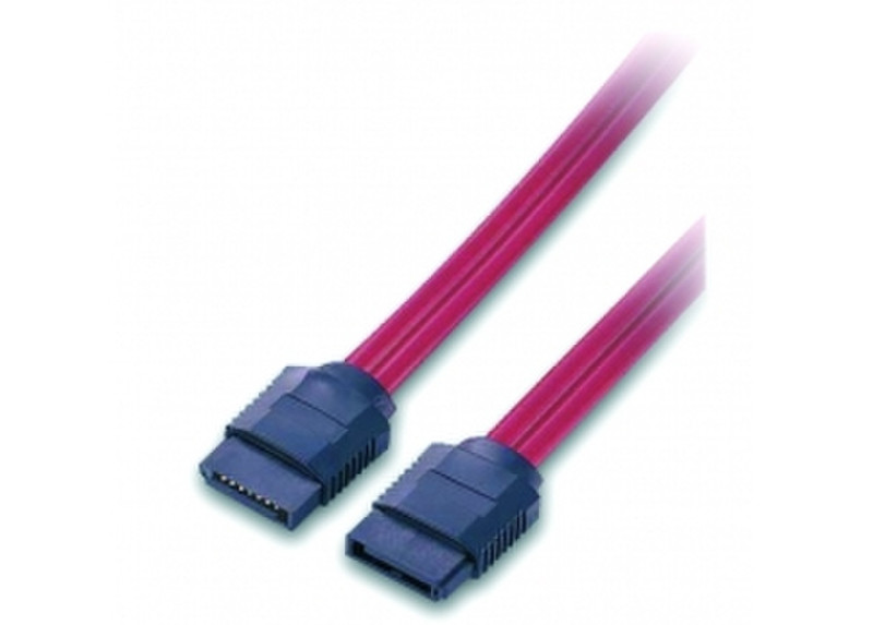 G&BL 2x SATA, 0.9m 0.9m SATA 7-pin SATA 7-pin Schwarz, Rot SATA-Kabel