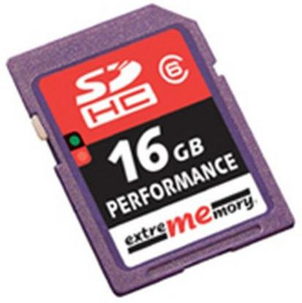BlueTrade BT-MEM-SDHC16 16GB SDHC Class 6 Speicherkarte