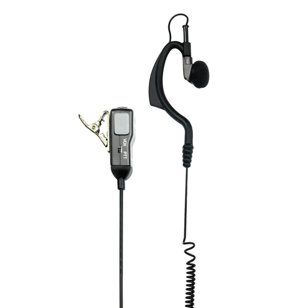 Midland MA21-SX Monaural Ear-hook Black,Grey