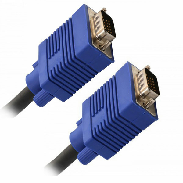 Connectland CL-CAB32006 15м VGA (D-Sub) VGA (D-Sub) Черный, Синий VGA кабель