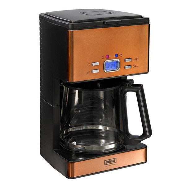 BEEM D2001.115 Filterkaffeemaschine 1.5l 12Tassen Kupfer Kaffeemaschine