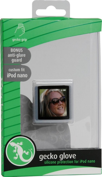 Gecko GG800126 Cover case Cеребряный чехол для MP3/MP4-плееров