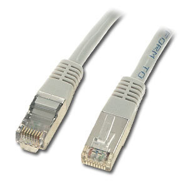 Connectland RJ45-FTP-5E-1M 1м Cat5e F/UTP (FTP) Бежевый сетевой кабель