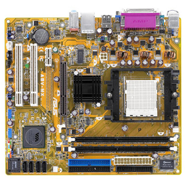 Fujitsu A8V-MX VIA K8M800 Разъем 939 uATX материнская плата