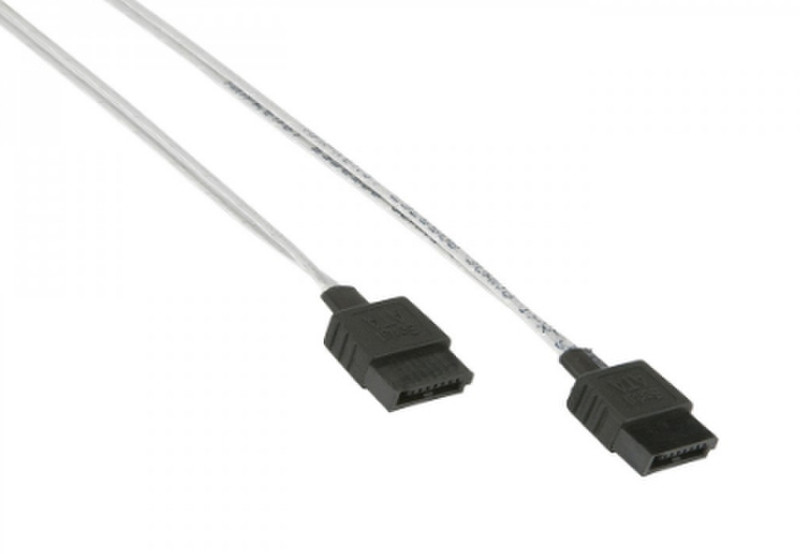 Supermicro CBL-0481L 0.81м SATA SATA Черный, Белый кабель SATA