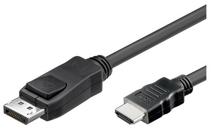 Mercodan Displayport - HDMI, M-M, 1m