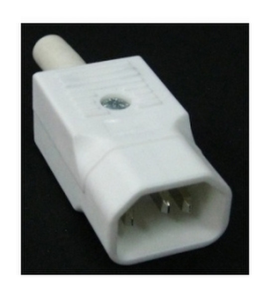 Mercodan 941241 C14 White electrical power plug