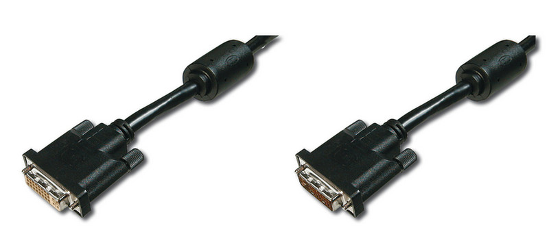 Digitus DK-320200-020-S 2m DVI-D DVI-D Black DVI cable