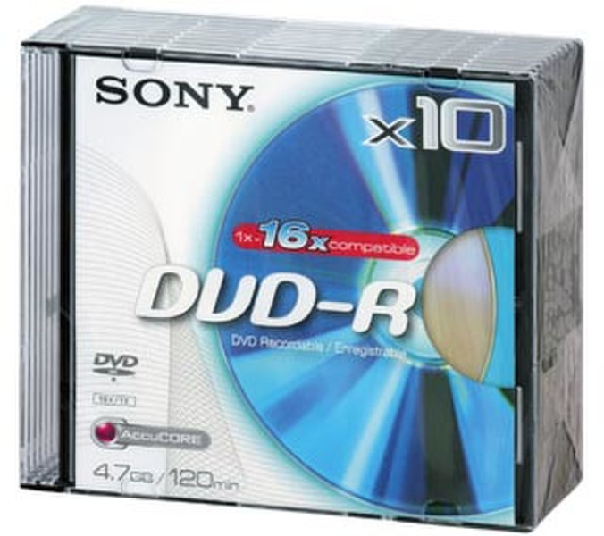 Sony 10DMR47BSL-HU чистый DVD