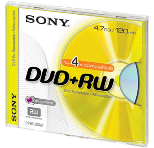 Sony DPW120A-HU чистый DVD