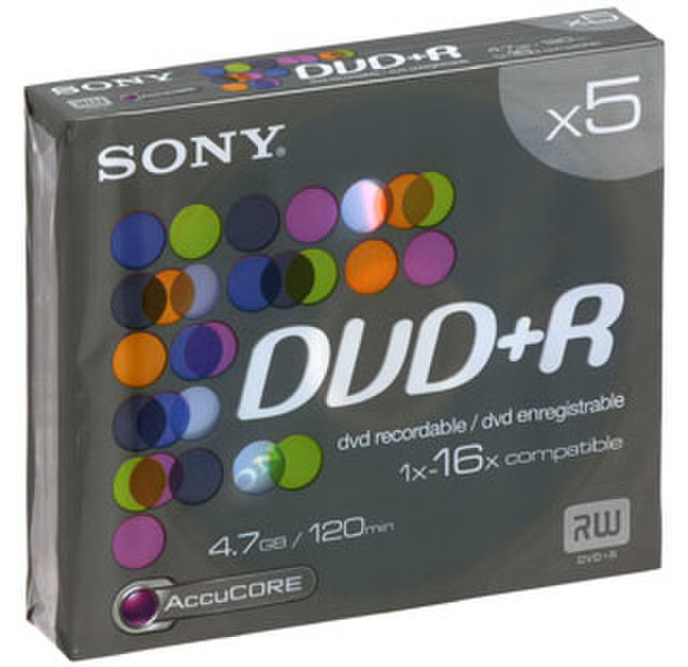 Sony 5DPR120BSLX-HU чистый DVD