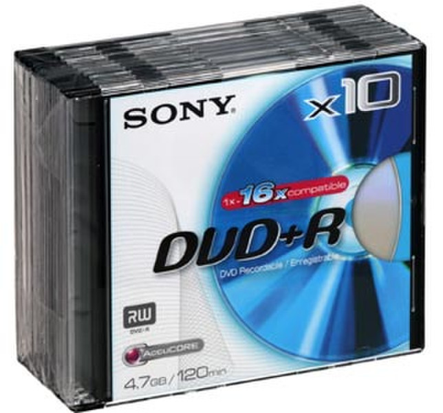 Sony 10DPR120BSL-HU чистый DVD