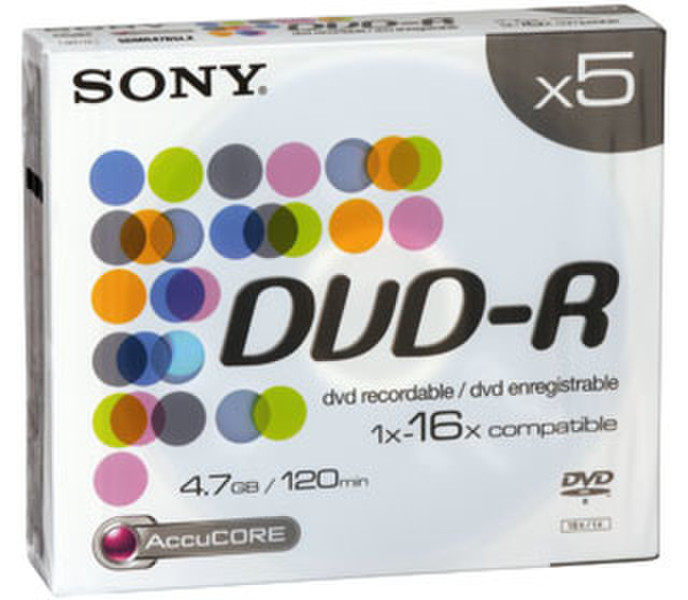 Sony 5DMR47BSLX-HU чистый DVD