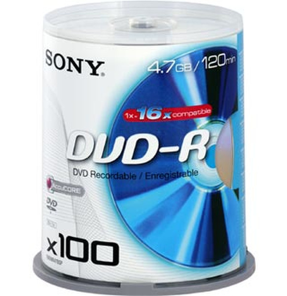 Sony 100DMR47BSP-HU чистый DVD