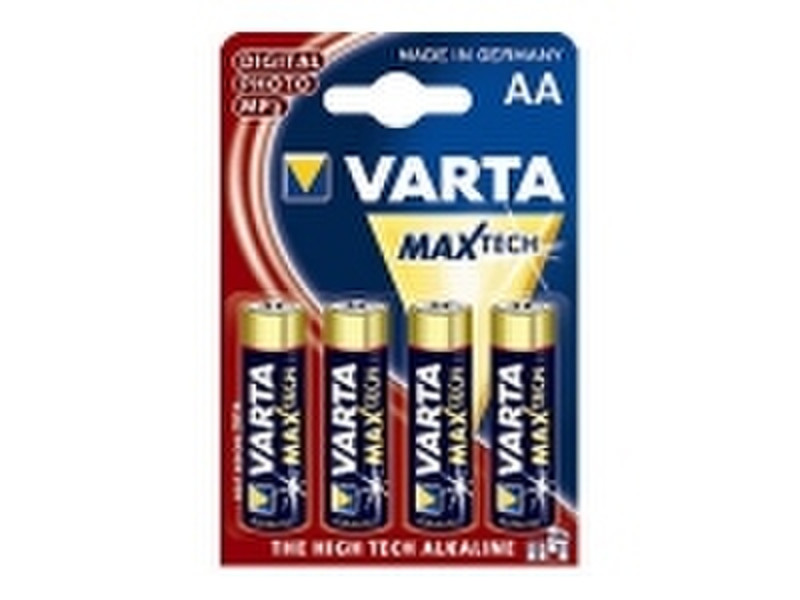 Varta Max Tech AA Щелочной 1.5В батарейки