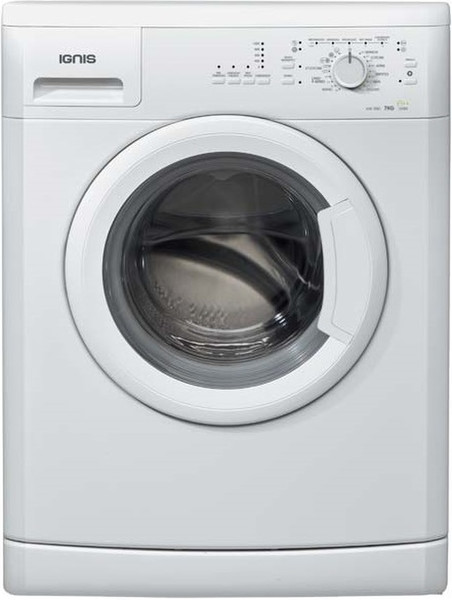 Ignis LOE 7001 freestanding Front-load 7kg 1000RPM A++ White washing machine