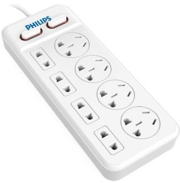 Philips SPS6820B/93 Indoor 8AC outlet(s) 1.8m White power extension