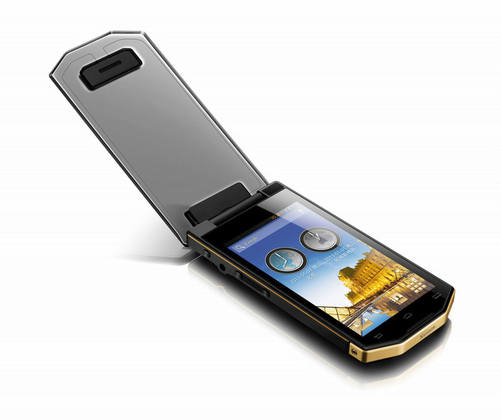Philips Xenium CTW8568BK/40 Dual SIM 4GB Black smartphone