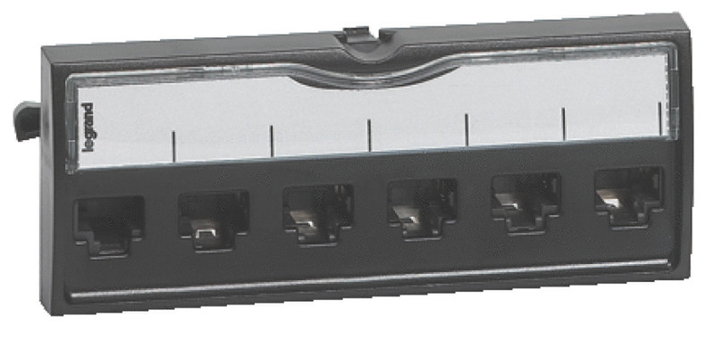 bticino C9079PC6A RJ-45 Black,Grey socket-outlet