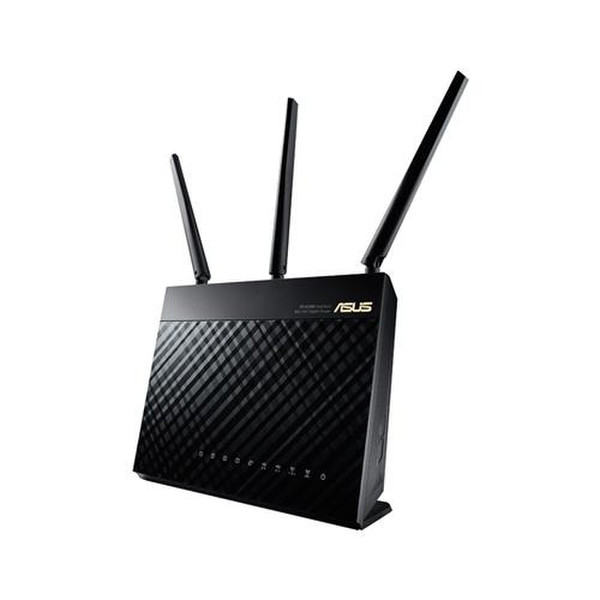ASUS RT-AC68U Dual-Band (2,4 GHz/5 GHz) Gigabit Ethernet Schwarz WLAN-Router