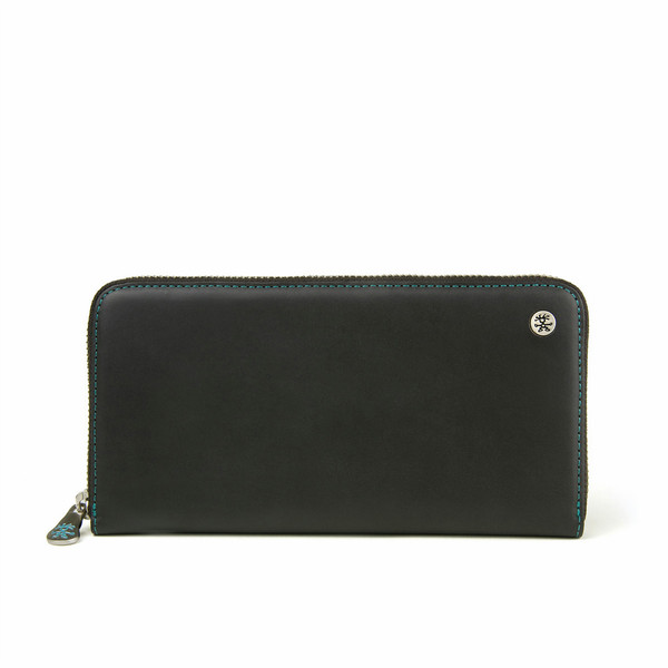 Crumpler Cyndi Kate Female Leather,Nylon Brown,Turquoise wallet