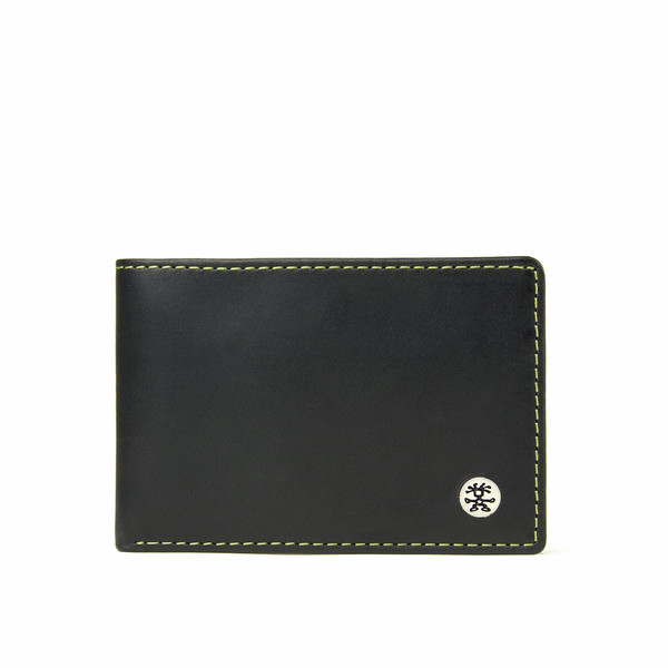 Crumpler Simple Trust Male Leather,Nylon Black,Green wallet