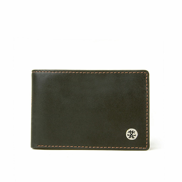 Crumpler Simple Trust Male Leather,Nylon Brown,Orange wallet