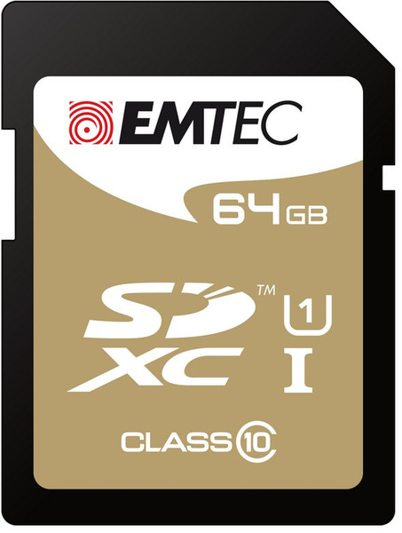 Emtec SDXC 64GB Class 10 64ГБ SDXC Class 10 карта памяти