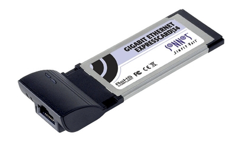 Sonnet Presto Gigabit Ethernet Pro ExpressCard/34 1000Mbit/s networking card