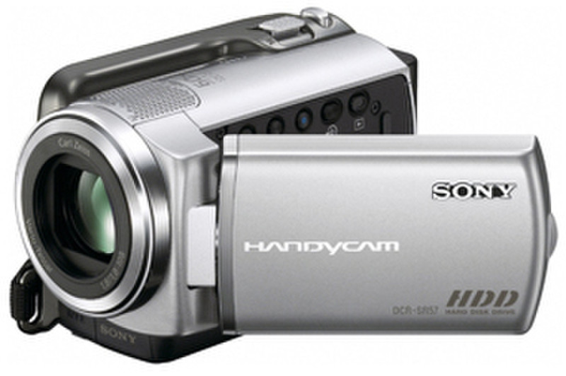 Sony DCR-SR 57 0.8MP CCD Black,Silver