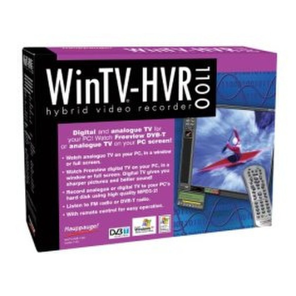 Hauppauge WinTV HVR-1100 Internal Analog,DVB-T PCI